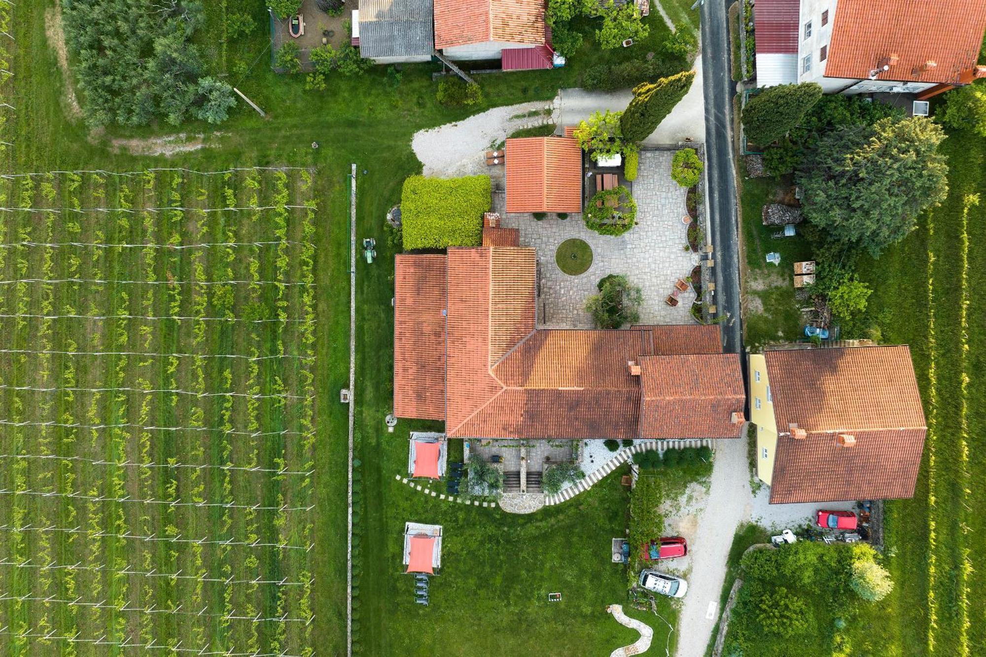 Touristfarm - Apartments "Red Fairytale" Marezige Exterior foto